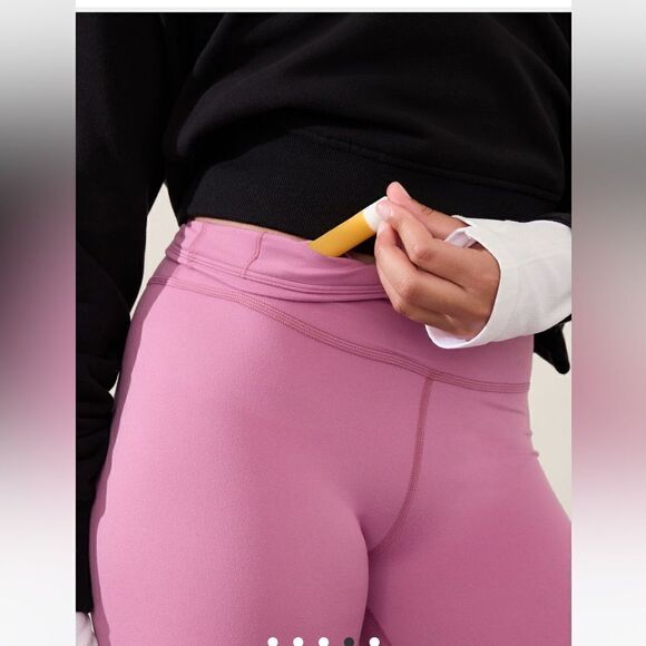 NWT Athleta Girl High Rise Powervita Chit Chat Tight! ❤️ - Picture 4 of 9